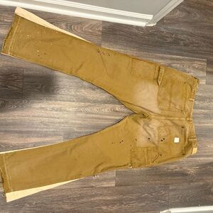 MNML Brown Relaxed Pants with Smooth Texture